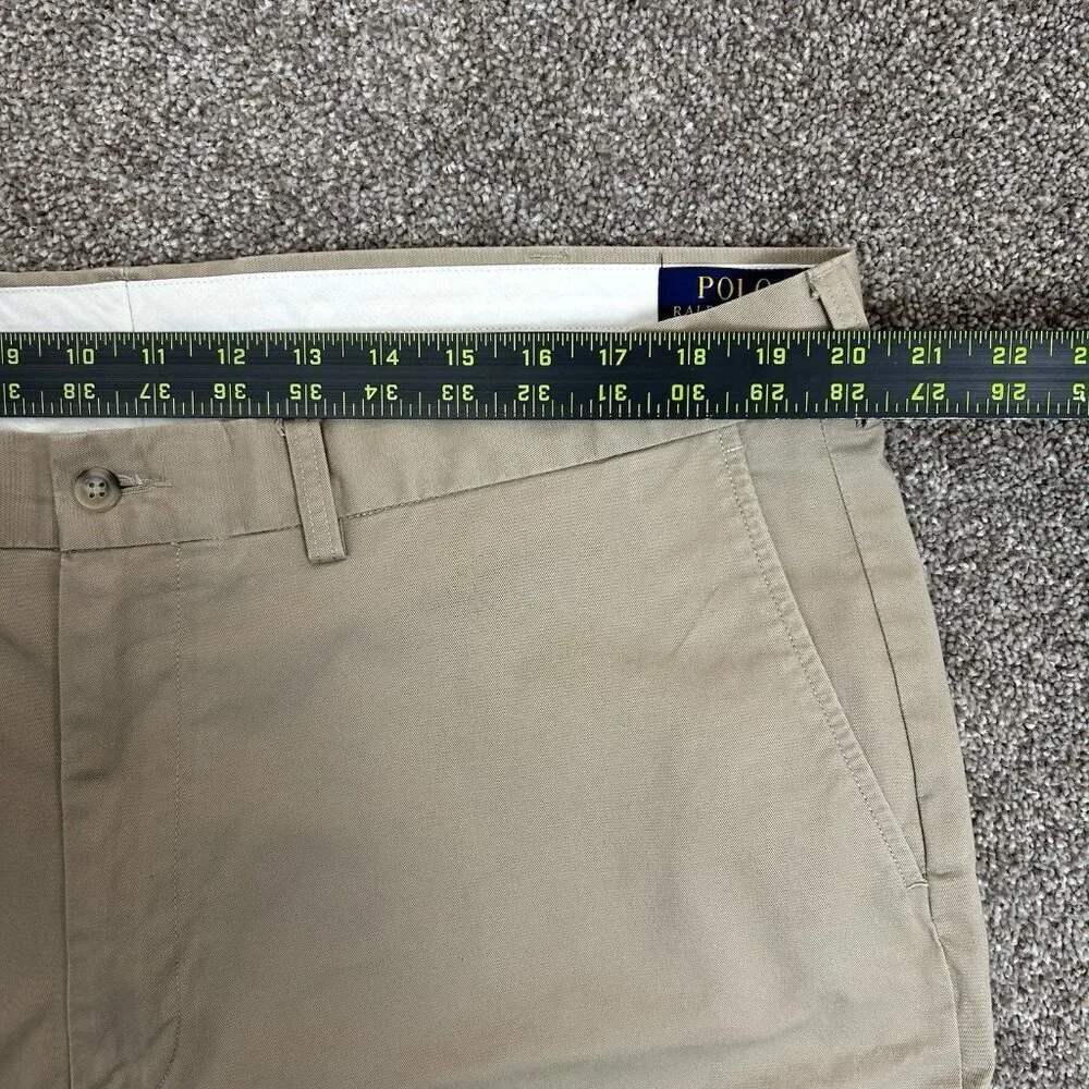 Polo Ralph Lauren Men's Stretch Classic Fit Pants Size 40 x 30 Beige Chino EUC